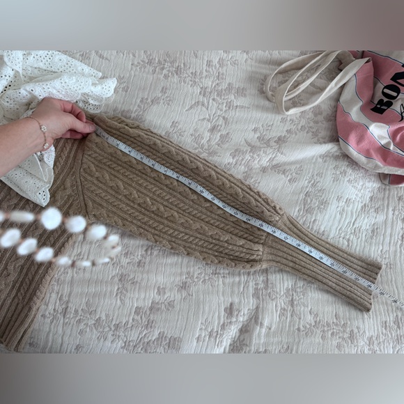 Sea New York Melanie Cardigan Sweater with Peter Pan Collar Ruffled - Picture 11 of 12